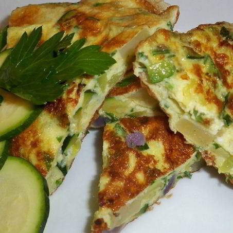 Рецепт Омлета с кабачками