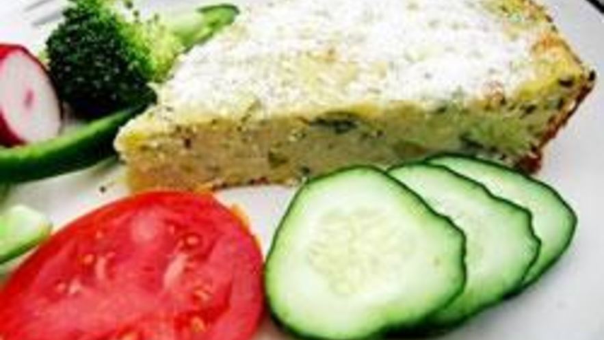 Рецепт омлета с картофелем и цуккини