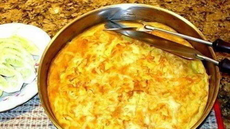 Рецепт омлета с морковью и яблоком
