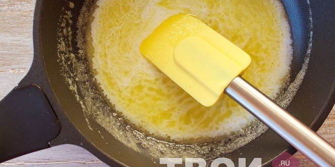 Рецепт омлета с мукой
