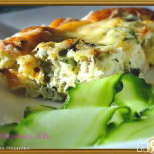 Рецепт Омлета с мясом и картофелем