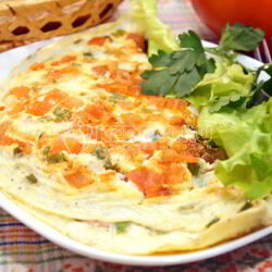 Рецепт Омлета с помидорами Неаполитанский