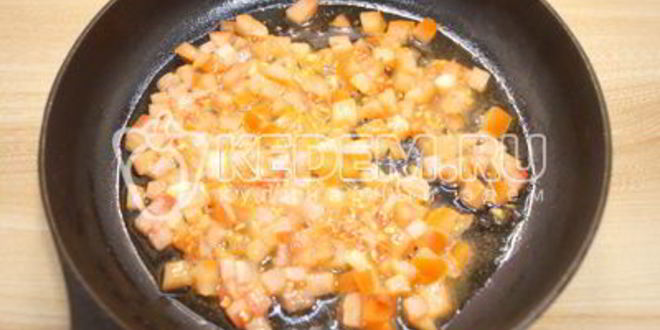 Рецепт омлета с помидорами неаполитанский