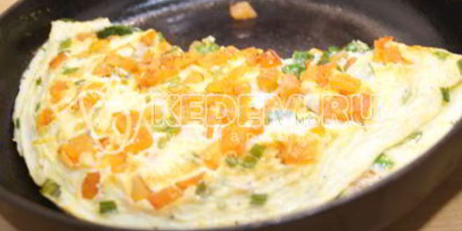 Рецепт омлета с помидорами неаполитанский