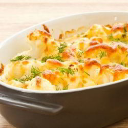 Рецепт Омлета с цветной капустой в духовке