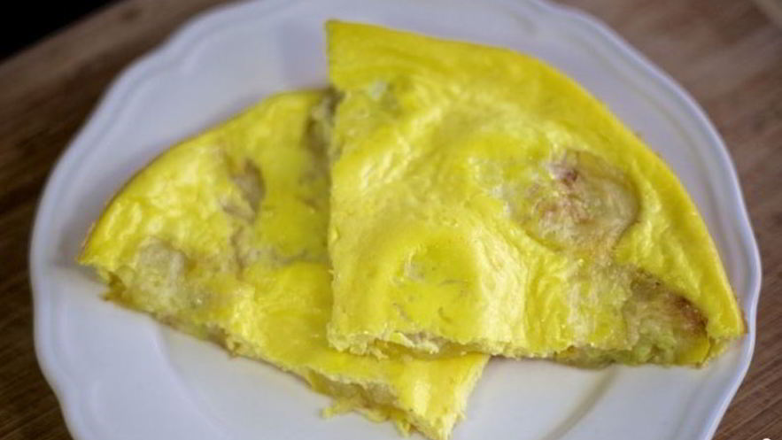 Рецепт омлета с тыквой