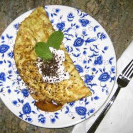 Рецепт Омлета с яблоками