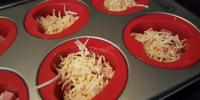 Рецепт омлета в духовке в формочках