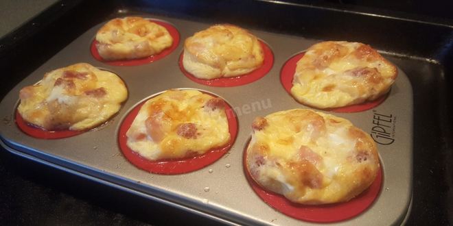 Рецепт омлета в духовке в формочках