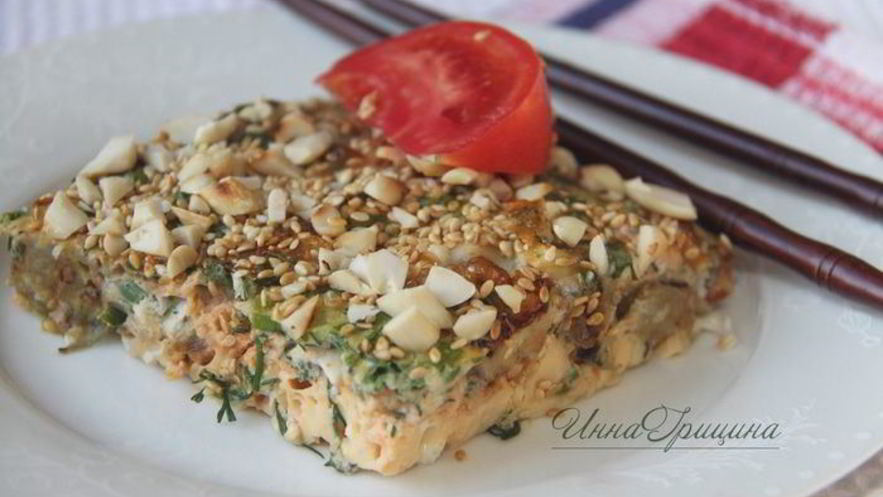 Рецепт омлета в корейском стиле