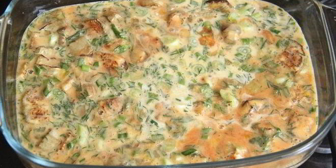 Рецепт омлета в корейском стиле