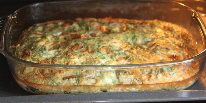 Рецепт омлета в корейском стиле