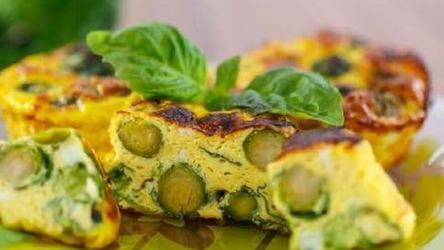 Рецепт витаминного омлета с брюссельской капустой