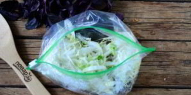 Рецепт воздушного омлета в пакете