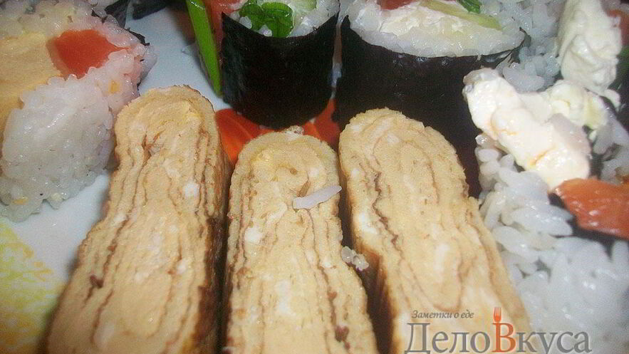 Рецепт японского омлета тамаго