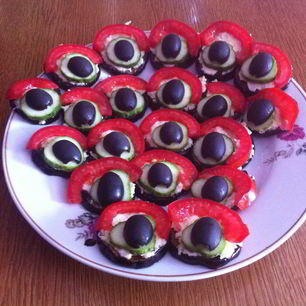 Рецепт Оригинальной закуски из баклажанов