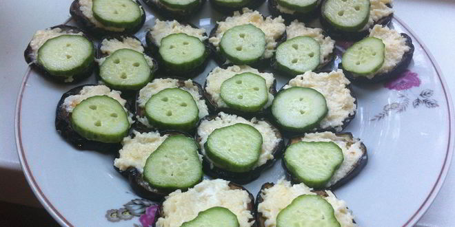 Рецепт оригинальной закуски из баклажанов