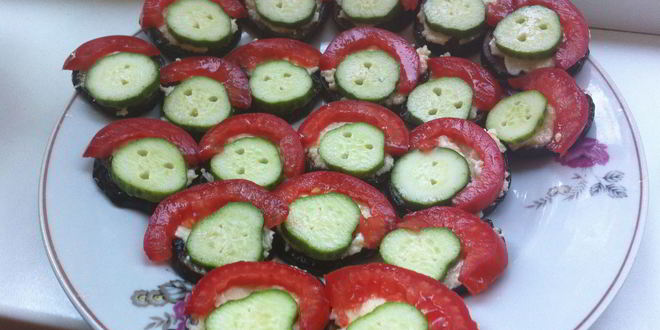 Рецепт оригинальной закуски из баклажанов
