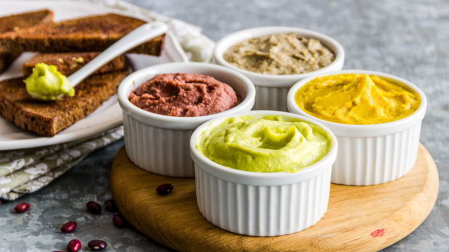 Рецепт ассорти постных паштетов