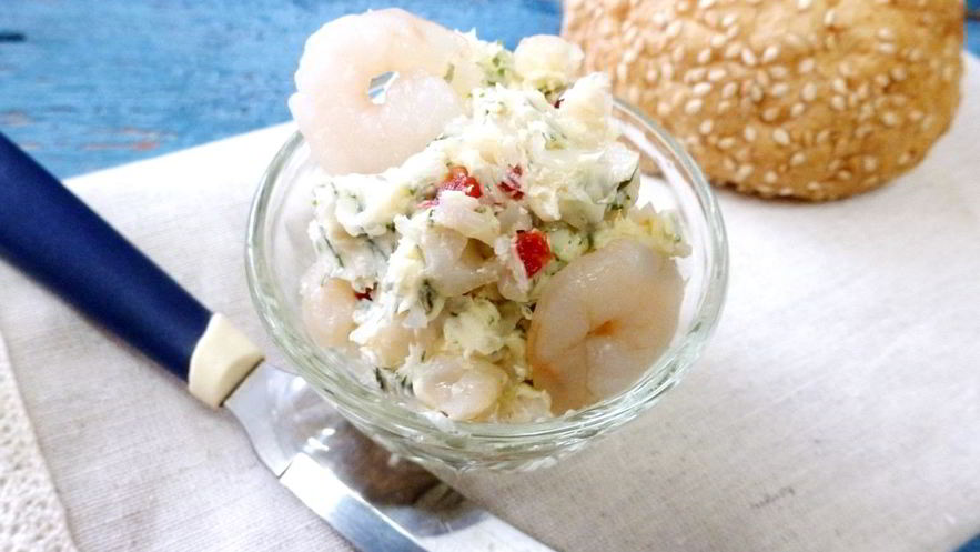 Рецепт креветочного паштета