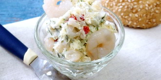 Рецепт креветочного паштета