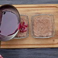 Рецепт Куриного паштета под гранатовым желе