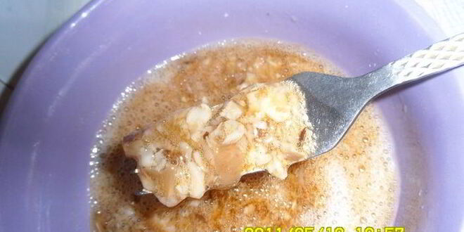 Рецепт мясных паштетик с рисом и зеленым горошком