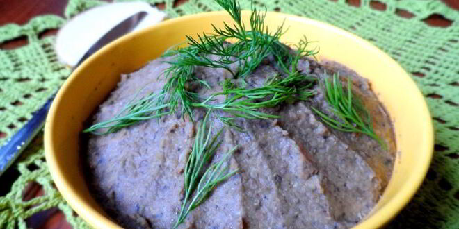 Рецепт паштета из чечевицы