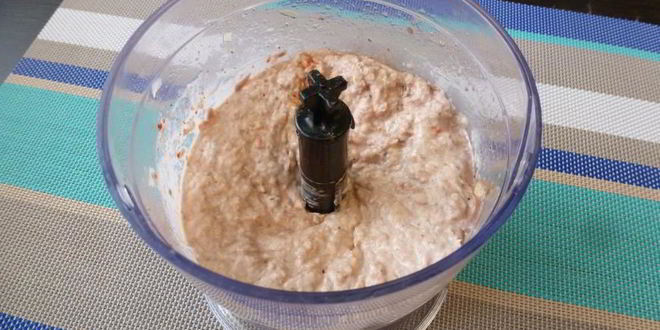 Рецепт паштета из фасоли с кинзой и паприкой