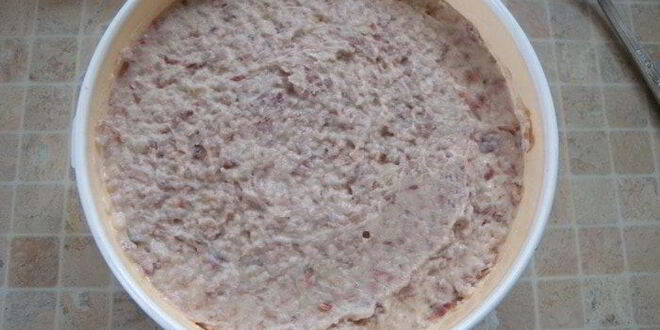 Рецепт паштета из фасоли с красным перцем