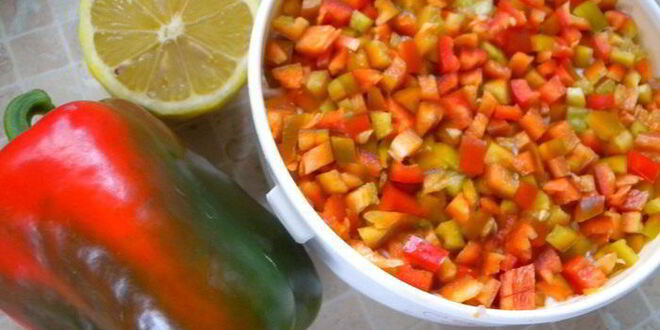 Рецепт паштета из фасоли с красным перцем