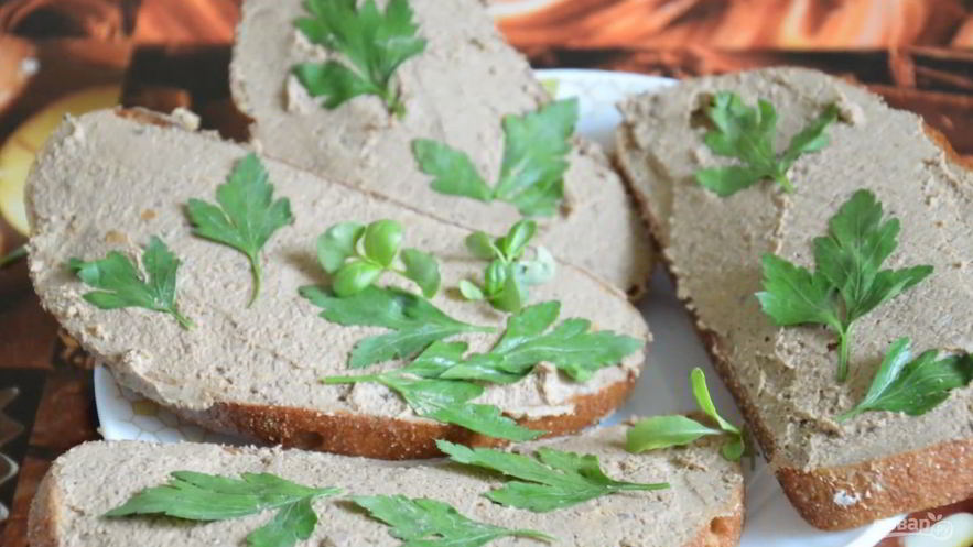 Рецепт паштета из индюшиной печени