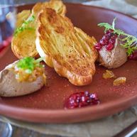 Рецепт Паштета из куриной печени с круассаном