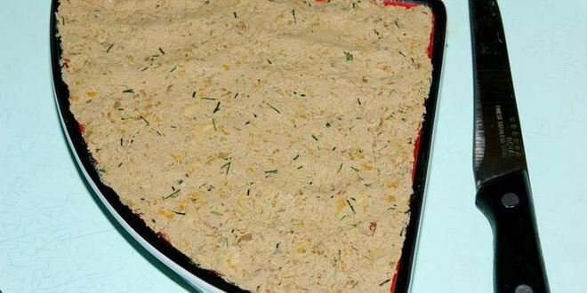 Рецепт паштета из куриной печени с лисичками