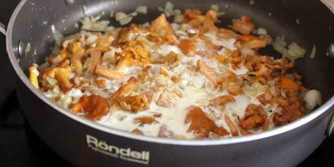 Рецепт паштета из лисичек