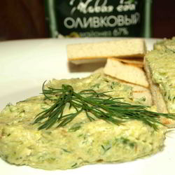 Рецепт Паштета из лука-порея, яиц и орехов кешью