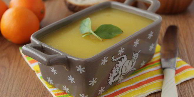 Рецепт паштета из печени с апельсиновым желе