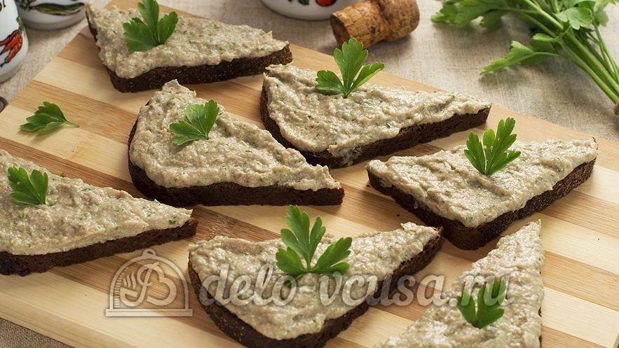 Рецепт паштета из рыбных консервов