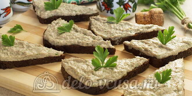 Рецепт паштета из рыбных консервов