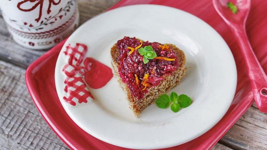 Рецепт паштета из свеклы с горчицей и апельсином
