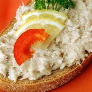 Рецепт Паштета из тунца и овощей