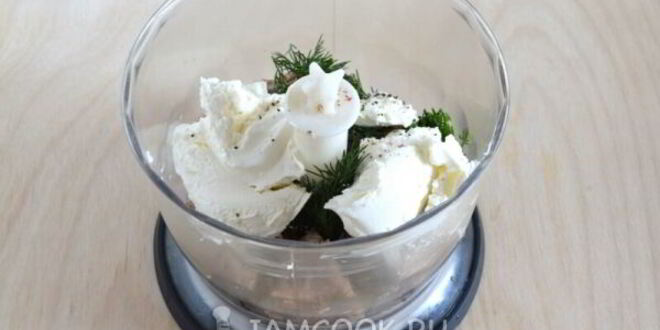 Рецепт паштета из тунца и сливочного сыра