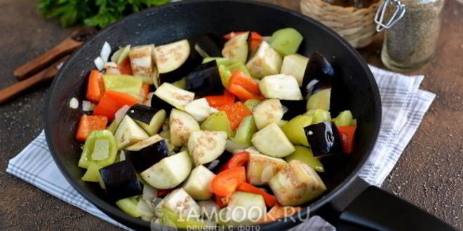 Рецепт паштета из жареных баклажанов с творогом