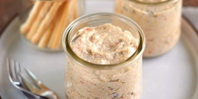 Рецепт паштета из жареных баклажанов с творогом