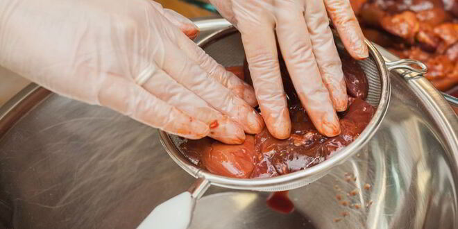 Рецепт паштета куриного на гренках