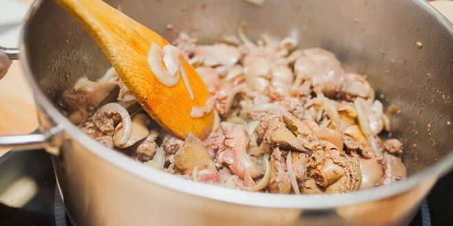 Рецепт паштета куриного на гренках