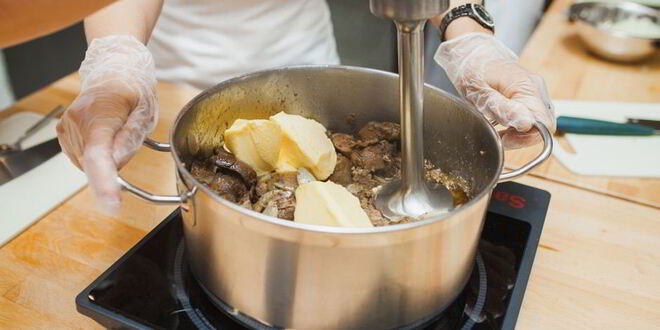 Рецепт паштета куриного на гренках