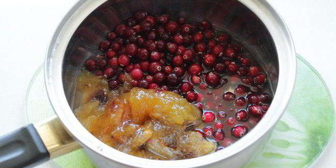 Рецепт паштета куриного со сливово-клюквенным желе