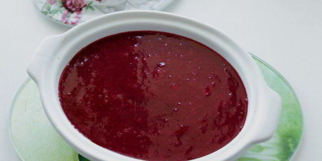 Рецепт паштета куриного со сливово-клюквенным желе