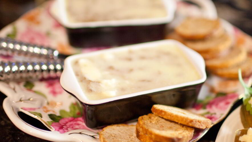 Рецепт паштета печеночного с грибами